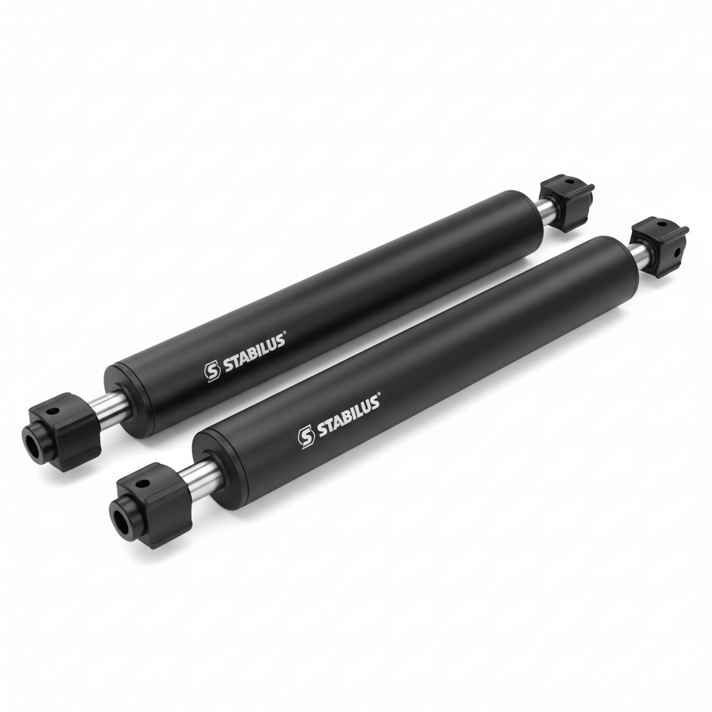 Black Stabilus Gas Struts