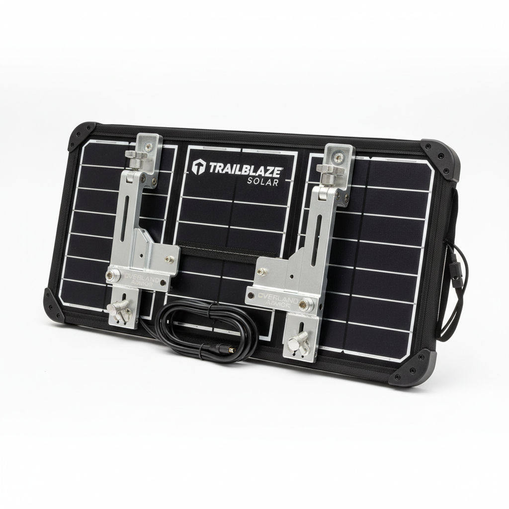 Solar Panel and Premium Bracket Package
